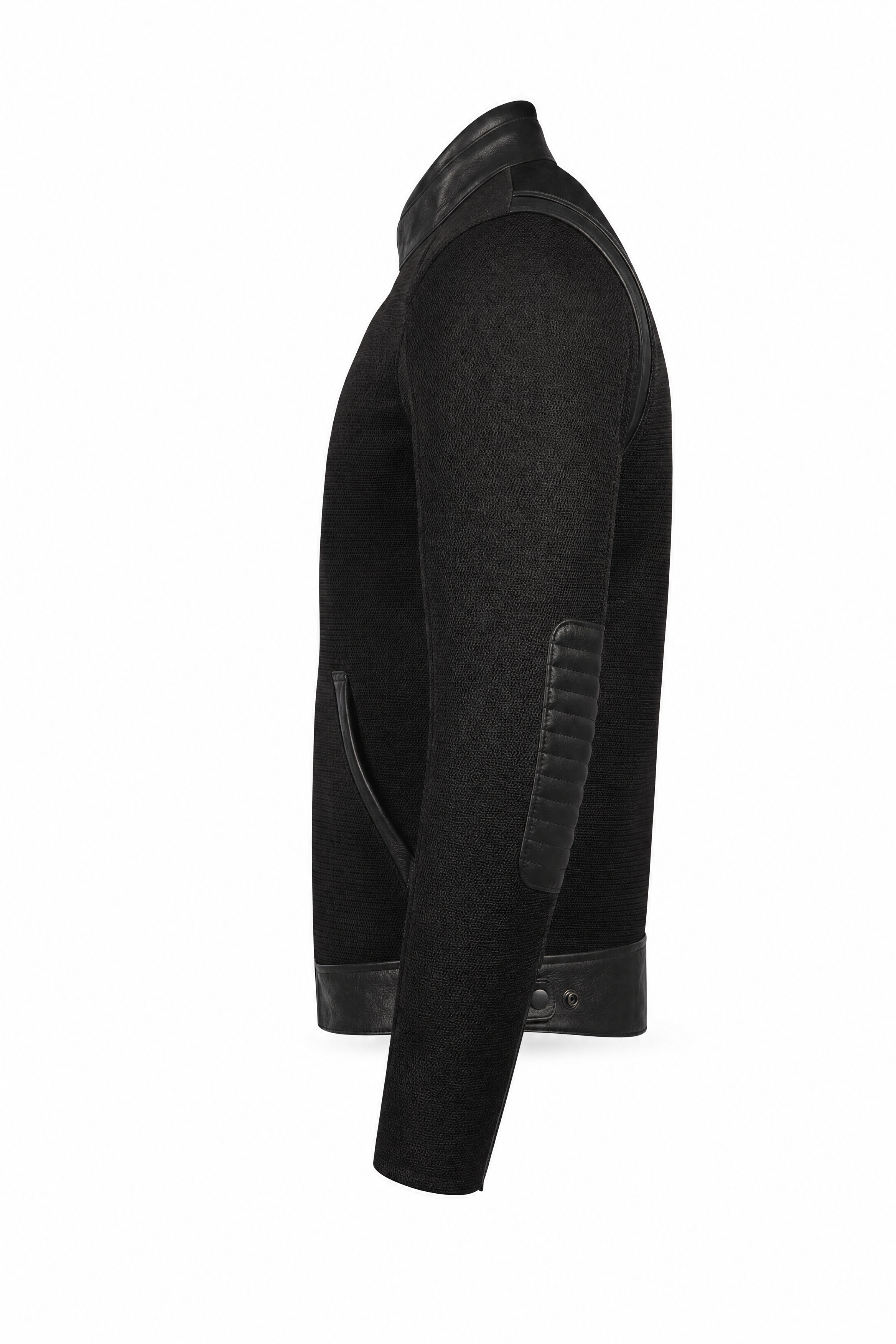 Men's Mesh Biker Jacket Black - Level 2 Protection - OZ MOTOGEAR