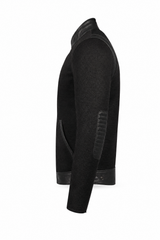 Men's Mesh Biker Jacket Black - Level 2 Protection - OZ MOTOGEAR