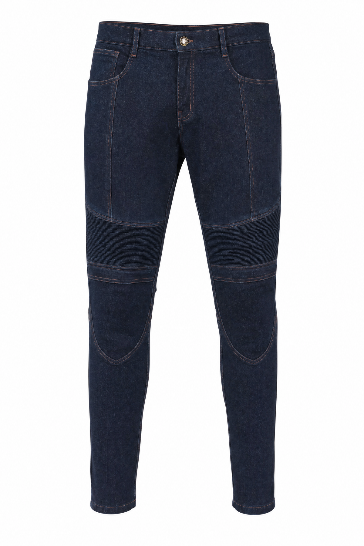 Men's Protective Jeans Denim Blue - OZ MOTOGEAR